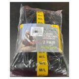 Ladies Fleece Lined Leggings, 2-Pair Pack