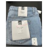 Straight Leg Jeans, Size 4, Light Wash
