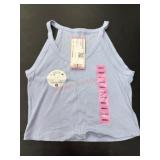 Women's Small Blue Striped Tank Top