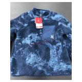 Men's Pullover Fleece Jacket, Size M