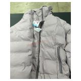 Women's Puffer Jacket in Light Pink, Size L