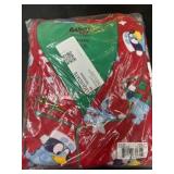 Holiday-Themed Blue Pajama Set