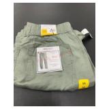 Nine West Green Relaxed-Fit Pants