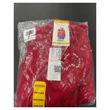 Red Medium Heart Sweater With Pearls