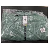 Women's Green Snow Jacket, Size L