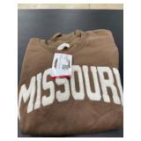 Brown Missouri Sweatshirt with White Text