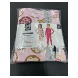 Girls' Organic Cotton Pajamas, 4-Piece Set