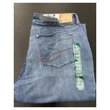 Women's Blue Denim Jeans, Size 18W