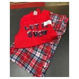 Ladies Small Two-Piece Pajama Set