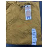Mustard Eddie Bauer Small Long Sleeve Shirt