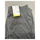 Black Athletic Shorts with Elastic Waistband