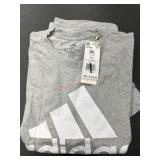 Gray Adidas 2XL Short Sleeve T-Shirt