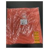 Men's Orange T-Shirt, Size Medium, New Packaging