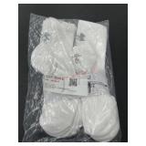 Pack of White Crew Socks