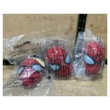 Spider-Man-Themed Cake Decorations with Light-Up E