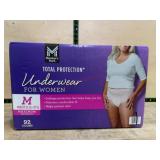 Women's Absorbent Protective Underwear, Size M