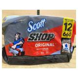 Scott Shop Original Towels, 12 Rolls