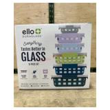 Ello Duraglass 12-Piece Food Storage Set