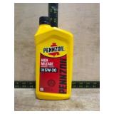 Pennzoil High Mileage SAE 5W-30 Motor Oil, 1 Quart