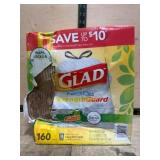 Glad ForceFlex Tall Kitchen Bags, 160 Count