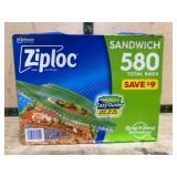 Ziploc Sandwich Bags, 580-Count
