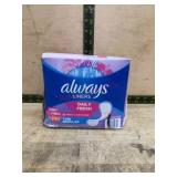 Always Liners Daily Fresh, Thin Regular, 240 Ct