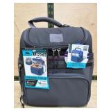 Dual Compartment Insulated Lunch Bag