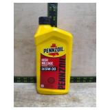 Pennzoil High Mileage 5W-30 Motor Oil, 1 Quart