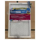 Four-Pack Filtrete 16x25x1 Air Filters, 1600 MPR