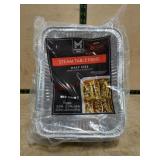 Pack of 30 Half-Size Aluminum Steam Table Pans