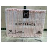 Pack of XL Total Protection Underpads, 25 Count