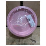 Pack of Pink Disposable Plates