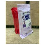 Lavender Scented Wet Wipes Pack and Red wet wipes