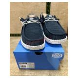 Women's 8 Hey Dude Loafers in Navy