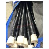 Zipwall poles