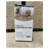 Chair leg floor protectors