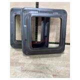 2 plastic step platform risers