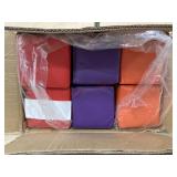 Box of foam blocks