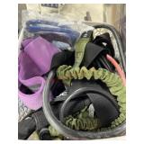 Basket of resistance bands