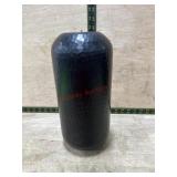 Black vase
