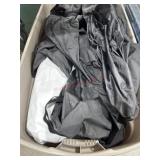 Inflatable movie screen- size unknown- untested