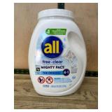 All Free Clear Mighty Pacs Laundry Detergent