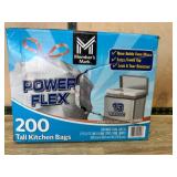 200 Tall Kitchen Bags with Drawstring