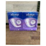 Two Always Liners Packs, Anti-Bunch