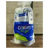 Dixie To Go Paper Cups with Lids, 75 Pack