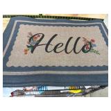 Rectangular Doormat with 
