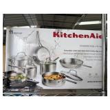 11-Piece Stainless Steel Cookware Set