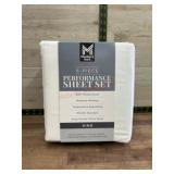 White King-Size 6-Piece Sheet Set