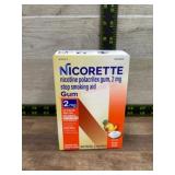 Nicorette 2mg Nicotine Gum, Fruit Chill, 100 Piece