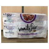 Vanity Fair Extra Absorbent Napkins, 504 Count
